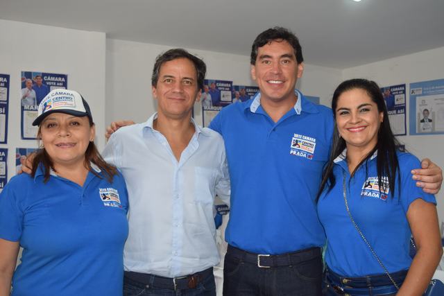 Deyci Andrade, Rafael Nieto, Álvaro Hernán Prada y Normita Cruz.